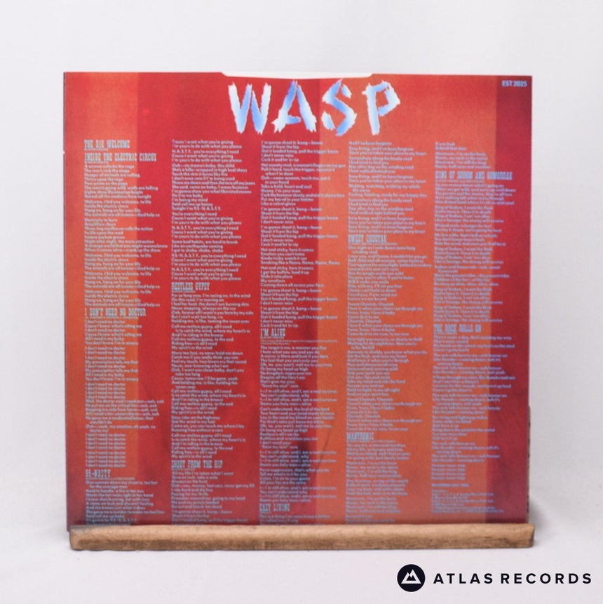W.A.S.P. - Inside The Electric Circus - A B LP Vinyl Record - EX/EX