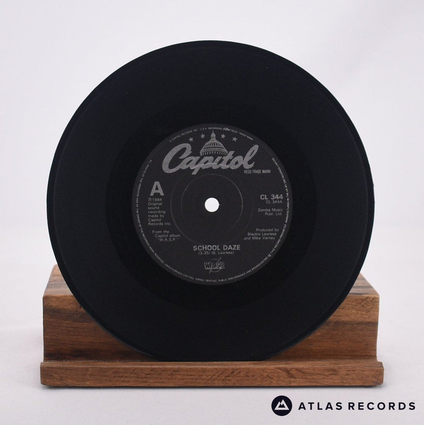 W.A.S.P. - School Daze - Poster Sleeve 7" Vinyl Record - EX/EX