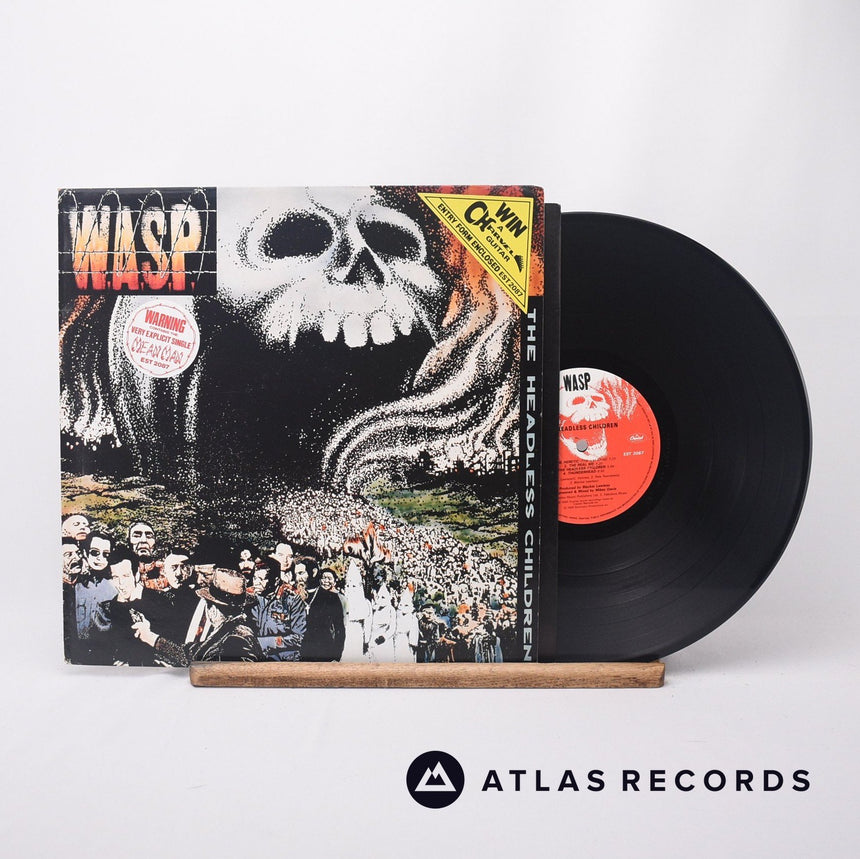 W.A.S.P. The Headless Children LP Vinyl Record - Front Cover & Record