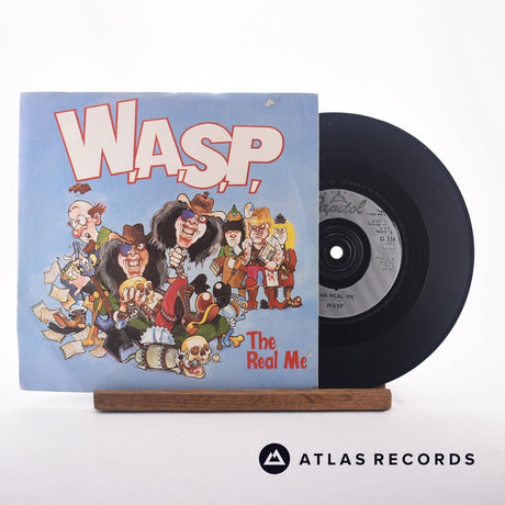 W.A.S.P. The Real Me 7" Vinyl Record - Front Cover & Record