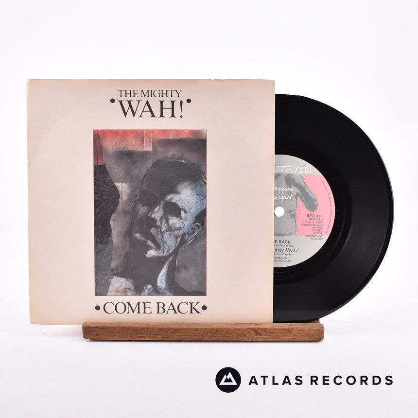 Wah! Come Back 7" Vinyl Record - Front Cover & Record
