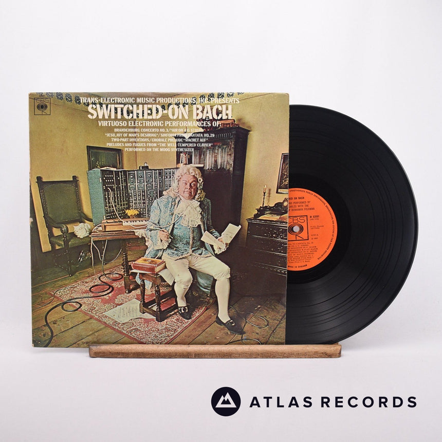 Walter Carlos Switched-On Bach LP Vinyl Record - Front Cover & Record
