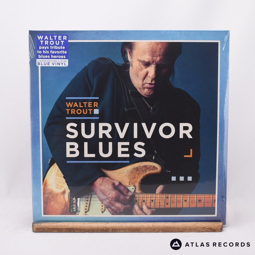 Walter Trout Survivor Blues 2 x LP Vinyl Record - Front Cover & Record