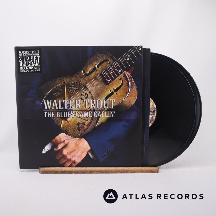 Walter Trout The Blues Came Callin' 2 x LP Vinyl Record - Front Cover & Record