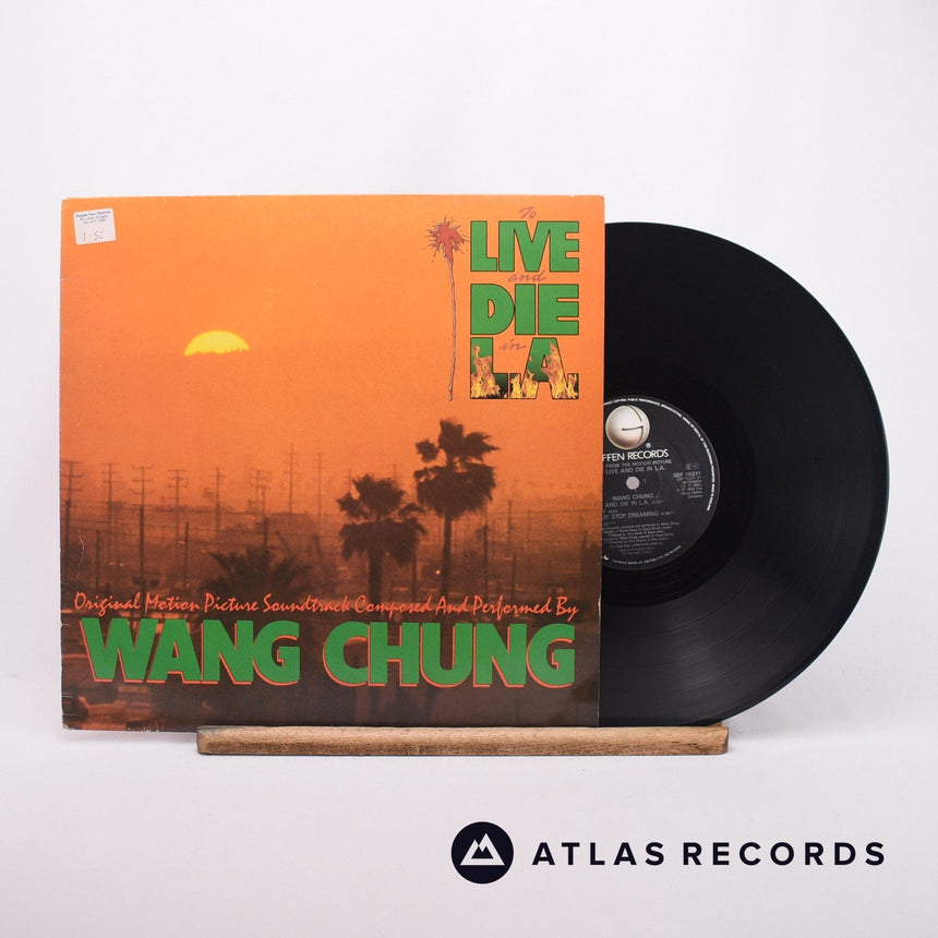 Wang Chung To Live And Die In L.A. LP Vinyl Record - Front Cover & Record