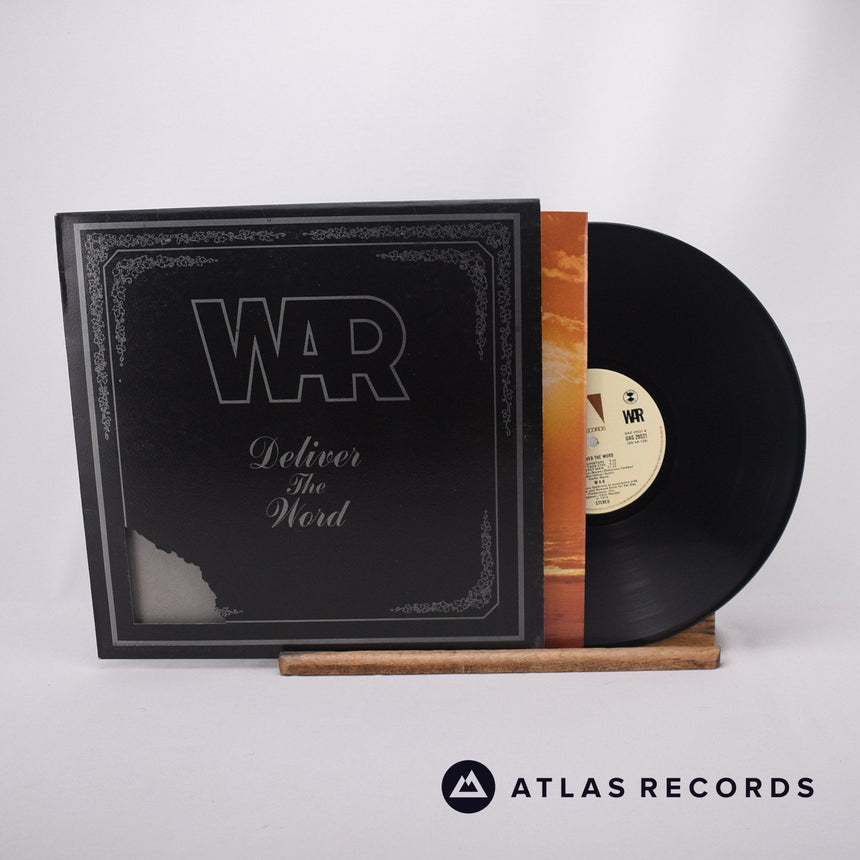War Deliver The Word LP Vinyl Record - Front Cover & Record