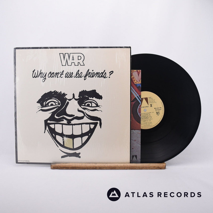 War Why Can't We Be Friends? LP Vinyl Record - Front Cover & Record