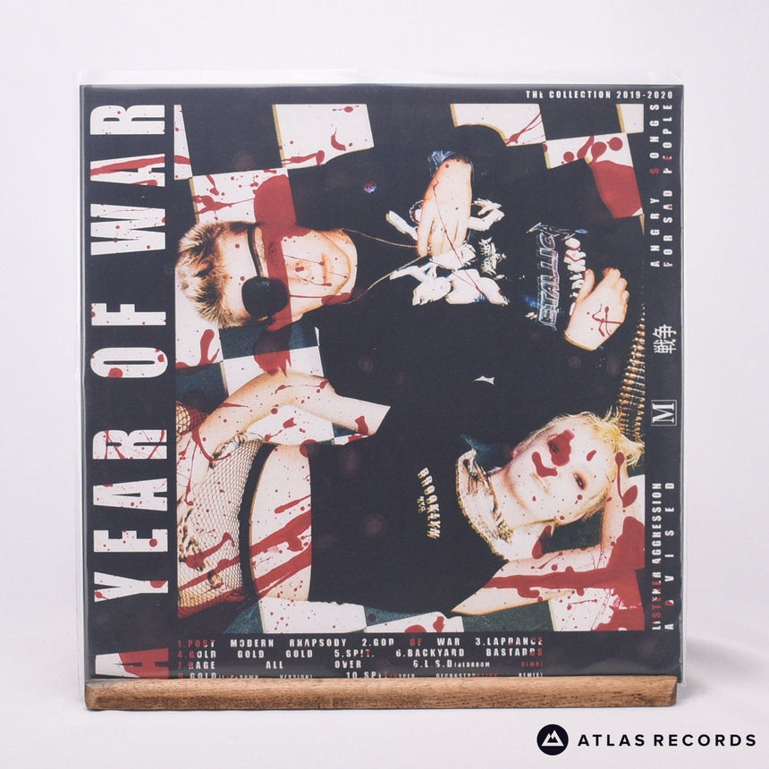 Wargasm A Year Of War LP Vinyl Record - Front Cover & Record