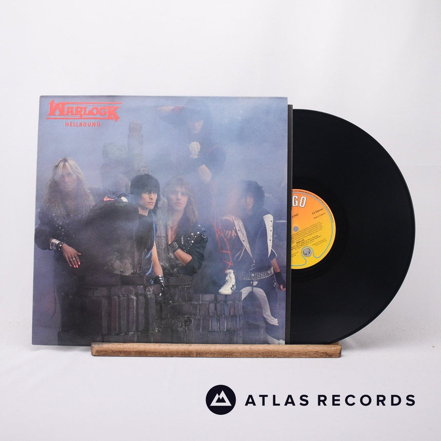 Warlock - Hellbound - A//2 B//2 LP Vinyl Record - VG+/EX
