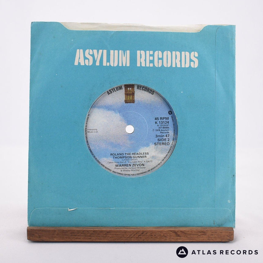 Warren Zevon - Nighttime In The Switching Yard - 7" Vinyl Record - VG+/VG+