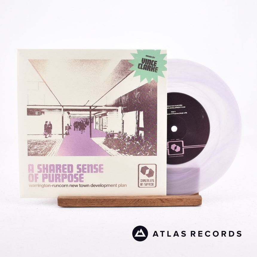 Warrington-Runcorn New Town Development Plan A Shared Sense Of Purpose 7" Vinyl Record - Front Cover & Record
