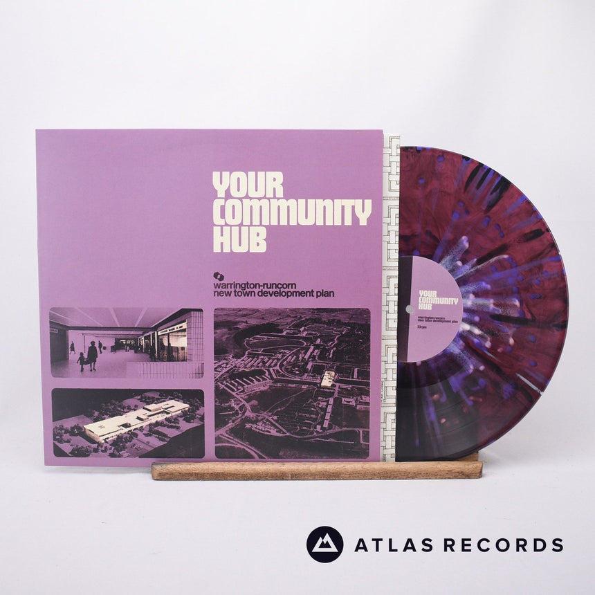 Warrington-Runcorn New Town Development Plan Your Community Hub LP Vinyl Record - Front Cover & Record