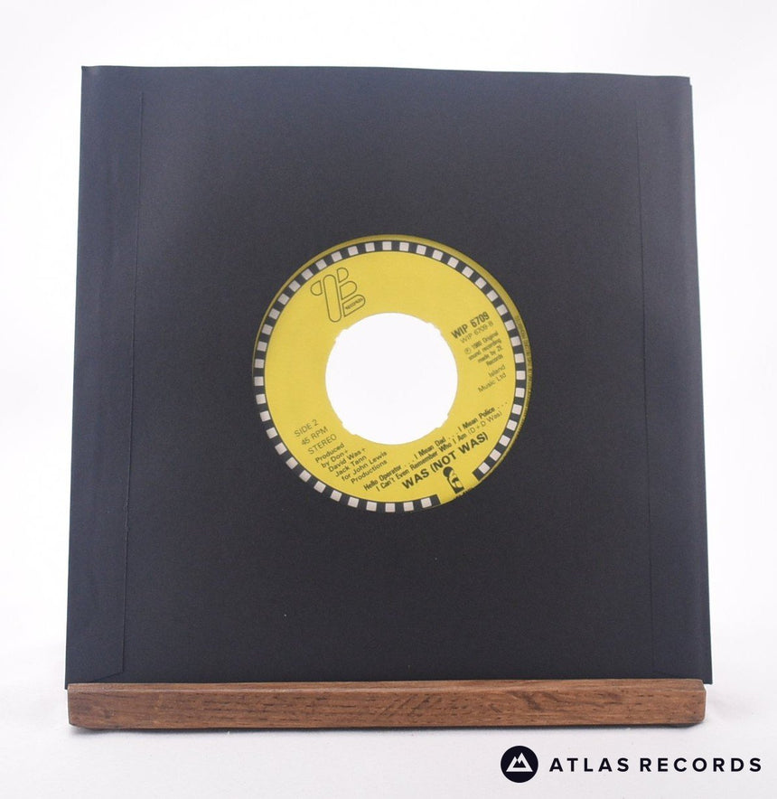 Was - Out Come The Freaks - 7" Vinyl Record - VG+