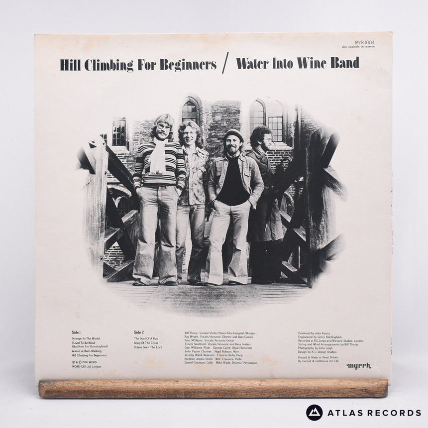 Water Into Wine Band - Hill Climbing For Beginners - LP Vinyl Record - VG+/VG+