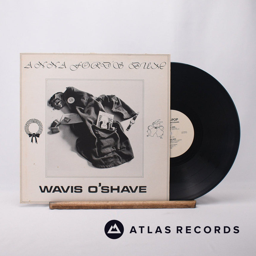 Wavis O'Shave Anna Ford's Bum LP Vinyl Record - Front Cover & Record