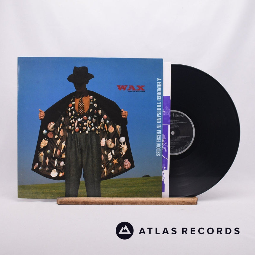 Wax A Hundred Thousand In Fresh Notes LP Vinyl Record - Front Cover & Record
