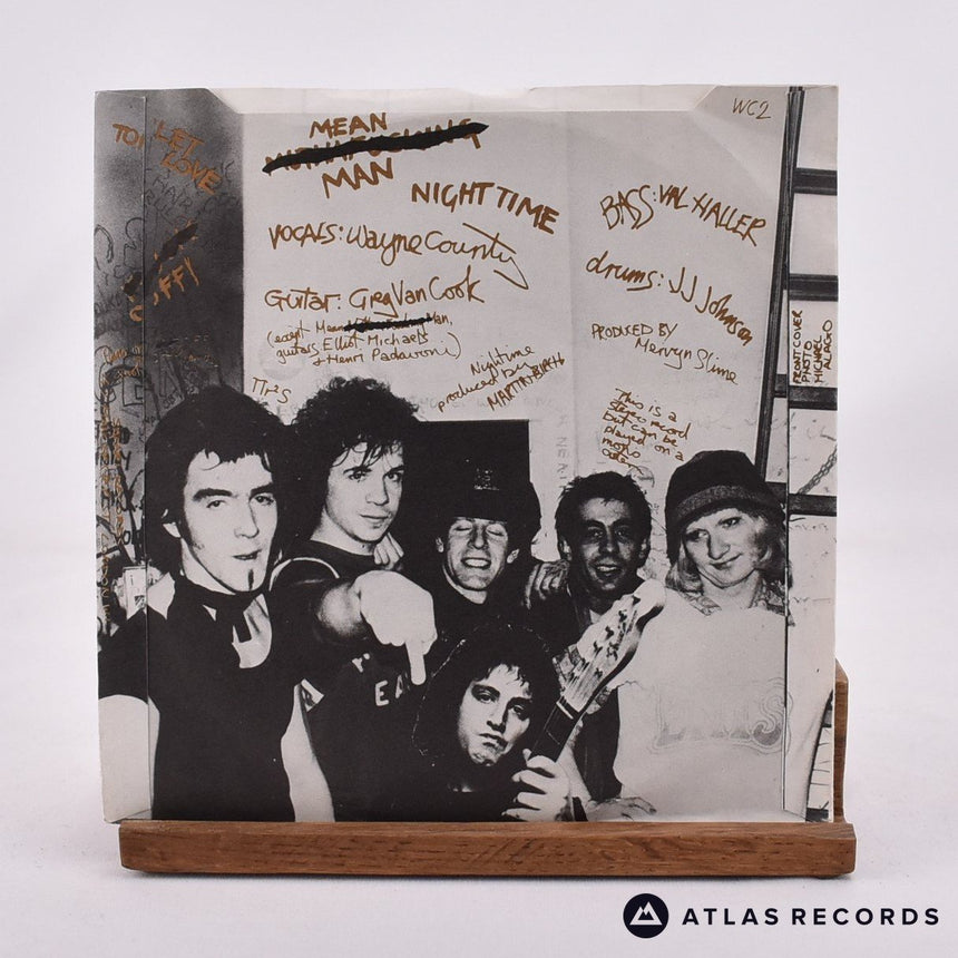 Wayne County - Blatantly Offenzive E.P. - Gold 7" EP Vinyl Record - VG+/EX
