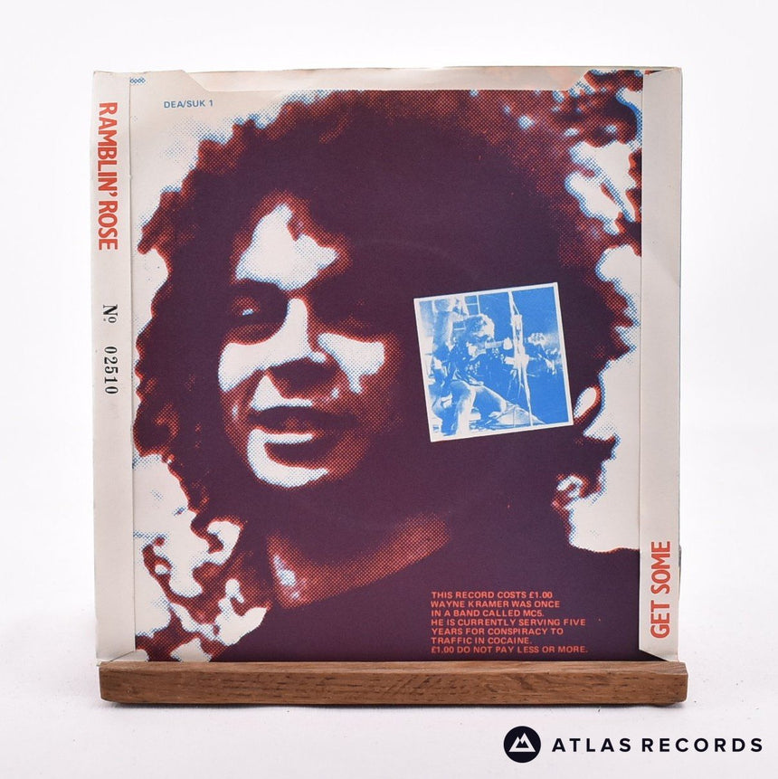 Wayne Kramer - Ramblin' Rose - Numbered 7" Vinyl Record - EX/VG+