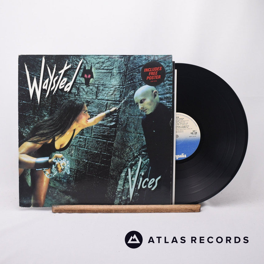 Waysted - Vices - Poster LP Vinyl Record - VG+/EX
