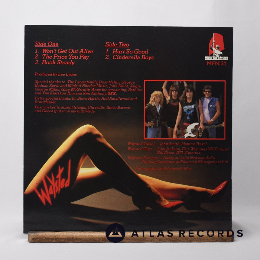 Waysted - Waysted - Mpo 12" Vinyl Record - VG+/VG+