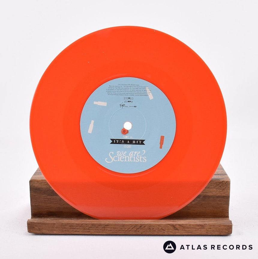 We Are Scientists - It's A Hit - Red Limited Edition 7" Vinyl Record - NM/NM