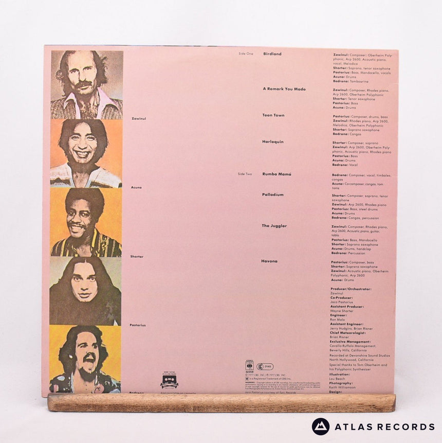 Weather Report - Heavy Weather - Reissue LP Vinyl Record - EX/EX