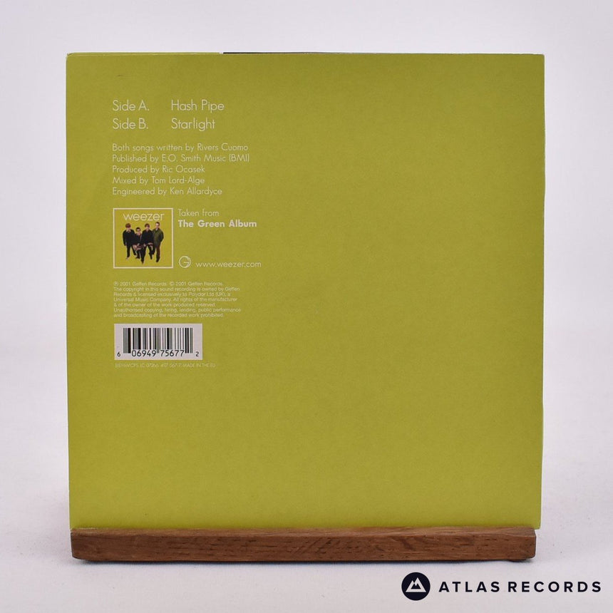 Weezer - Hash Pipe - Green Lime Limited Edition 7" Vinyl Record - NM/NM