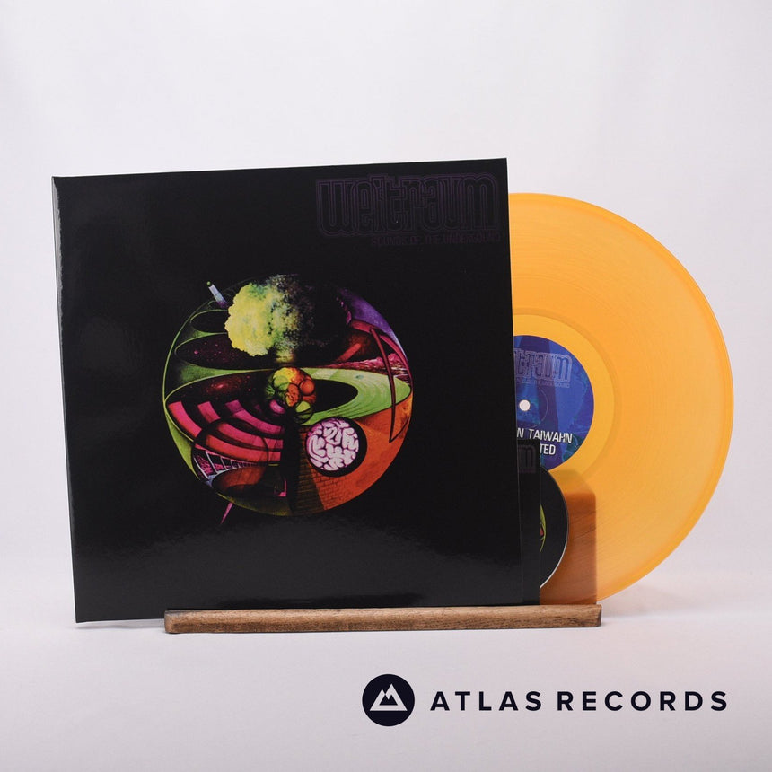 Weltraum Sounds Of The Underground CD + LP Vinyl Record - Front Cover & Record