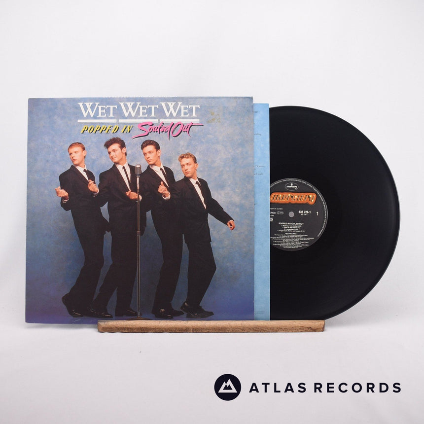 Wet Wet Wet Popped In Souled Out LP Vinyl Record - Front Cover & Record