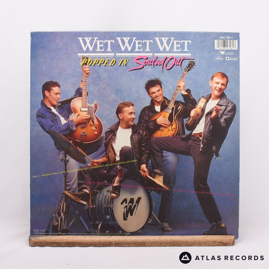 Wet Wet Wet - Popped In Souled Out - LP Vinyl Record - EX/EX