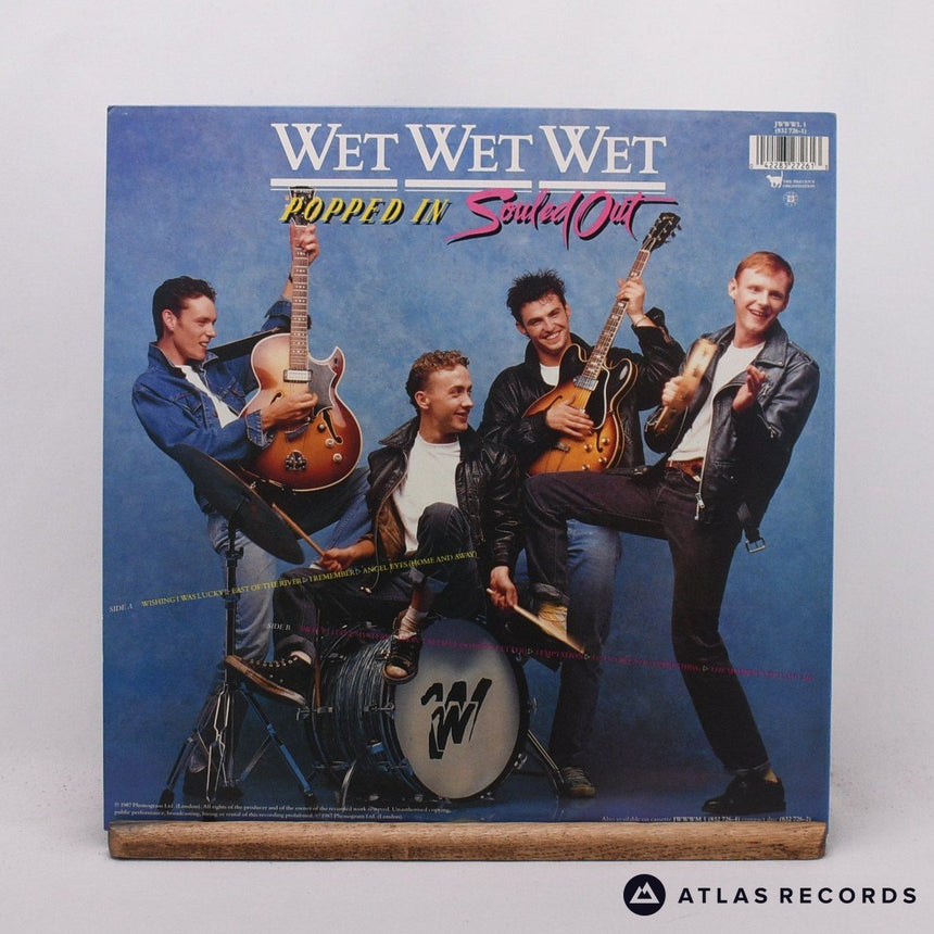 Wet Wet Wet - Popped In Souled Out - LP Vinyl Record - EX/EX