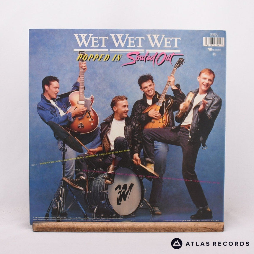 Wet Wet Wet - Popped In Souled Out - Repress Gatefold LP Vinyl Record - EX/EX