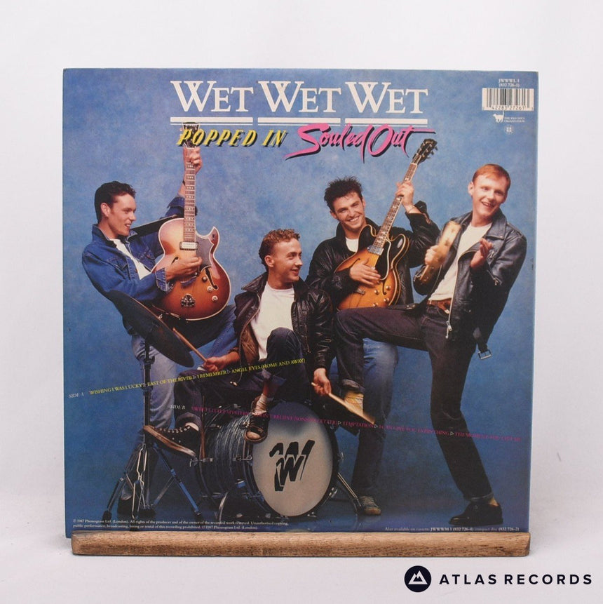 Wet Wet Wet - Popped In Souled Out - Repress Gatefold LP Vinyl Record - EX/EX