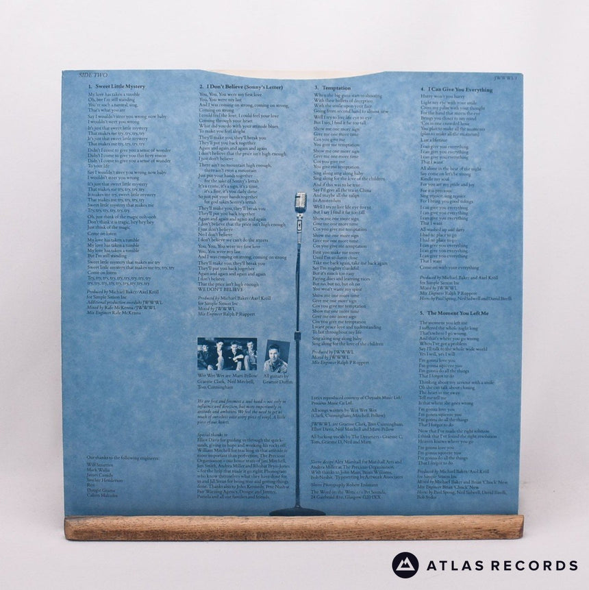 Wet Wet Wet - Popped In Souled Out - LP Vinyl Record - EX/VG+