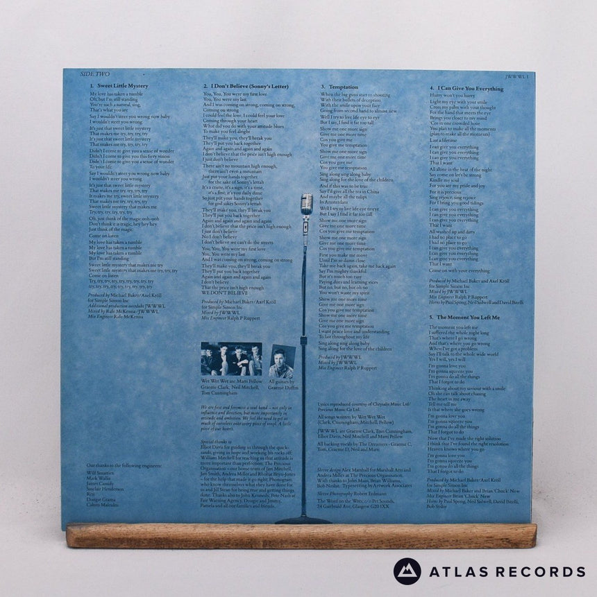 Wet Wet Wet - Popped In Souled Out - LP Vinyl Record - EX/EX