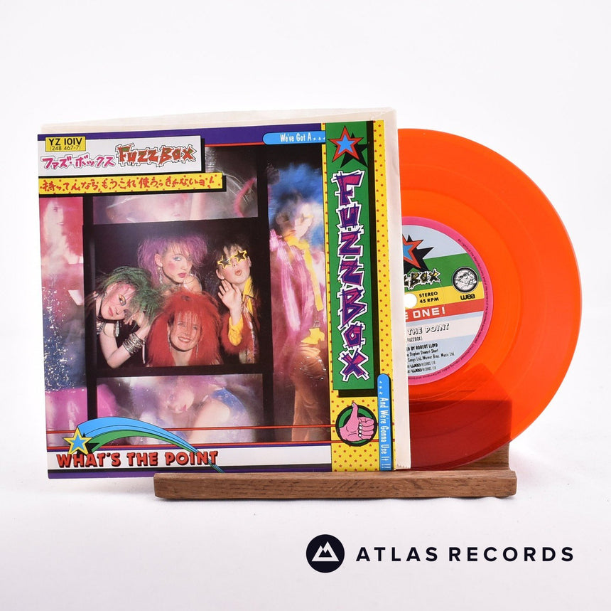 We've Got A Fuzzbox And We're Gonna Use It What's The Point 7" Vinyl Record - Front Cover & Record