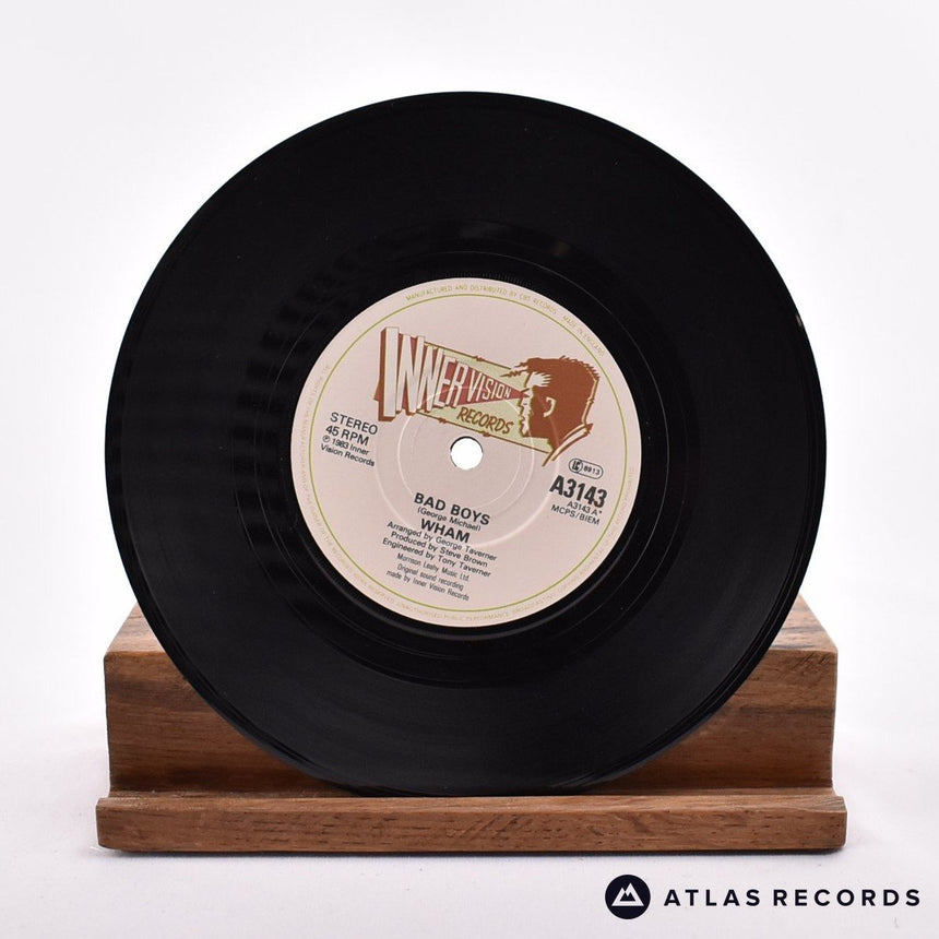 Wham! - Bad Boys - 7" Vinyl Record - VG+/EX