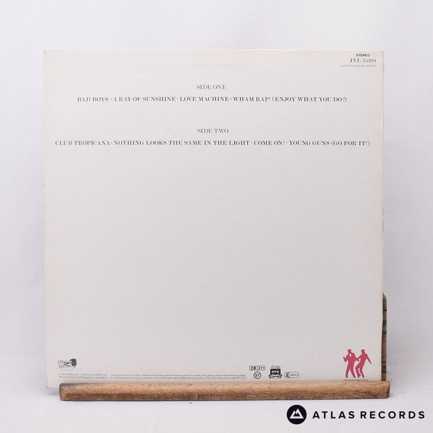 Wham! - Fantastic - LP Vinyl Record - EX/EX