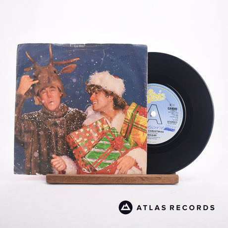 Wham! Last Christmas 7" Vinyl Record - Front Cover & Record