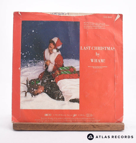 Wham! - Last Christmas - 7" Vinyl Record - VG/VG+