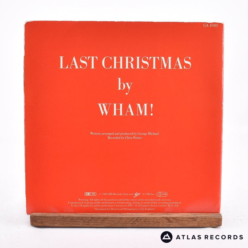 Wham! - Last Christmas - 7" Vinyl Record - VG+/VG+