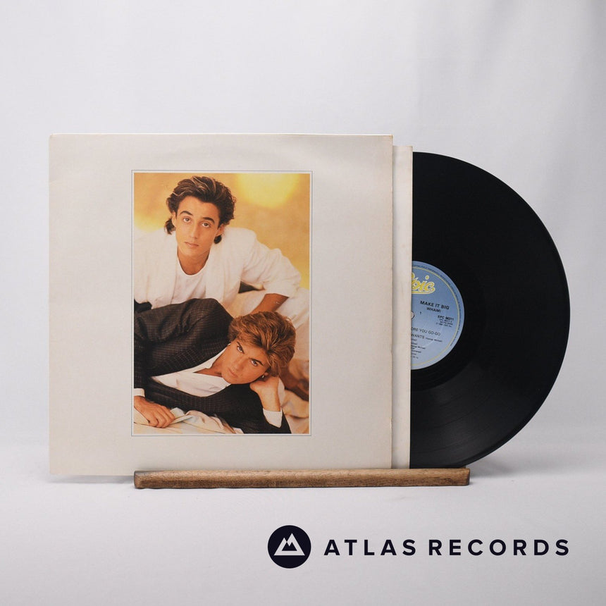 Wham! Make It Big LP Vinyl Record - Front Cover & Record