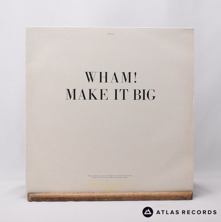 Wham! - Make It Big - Insert LP Vinyl Record - EX/VG+