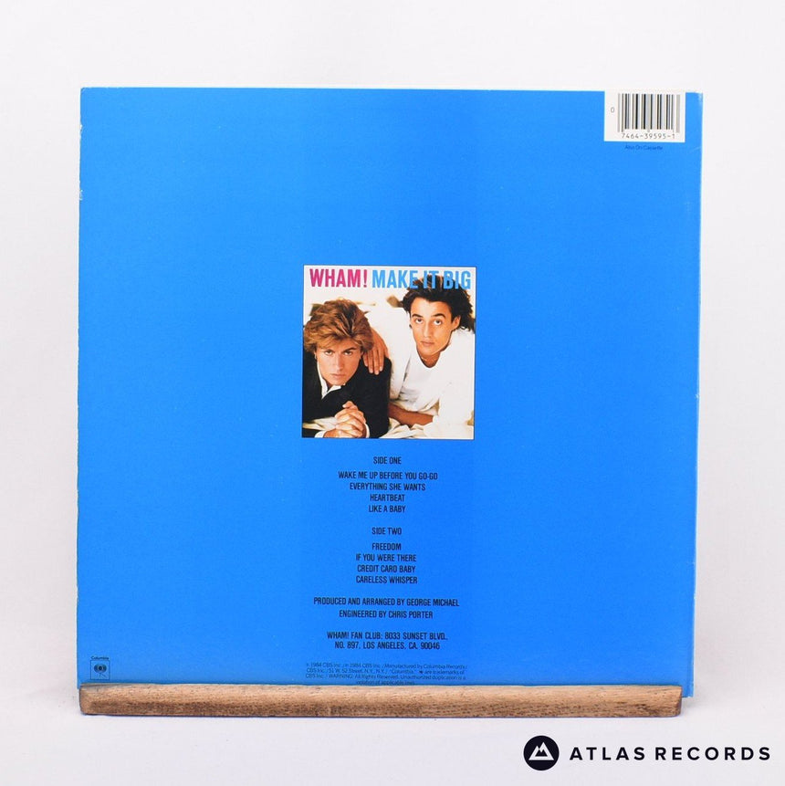 Wham! - Make It Big - Us LP Vinyl Record - EX/EX