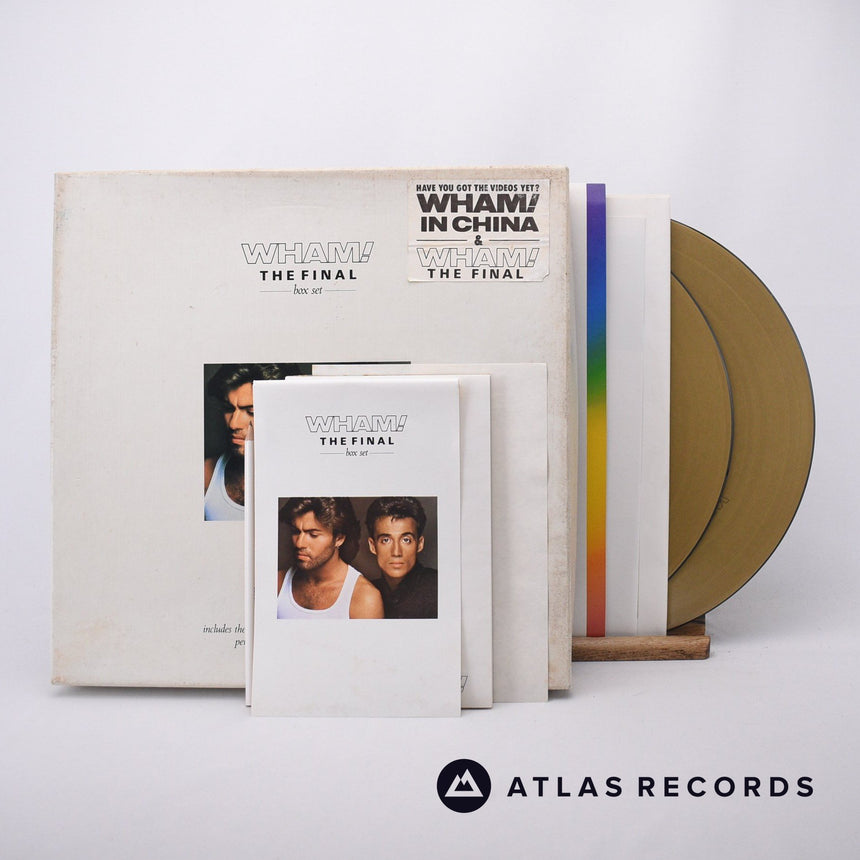 Wham! The Final 2 x LP Vinyl Record - Front Cover & Record