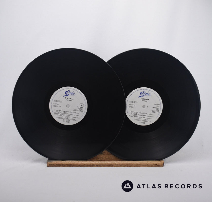 Wham! - The Final - Insert A2 B1 2 x LP Vinyl Record - EX/VG+