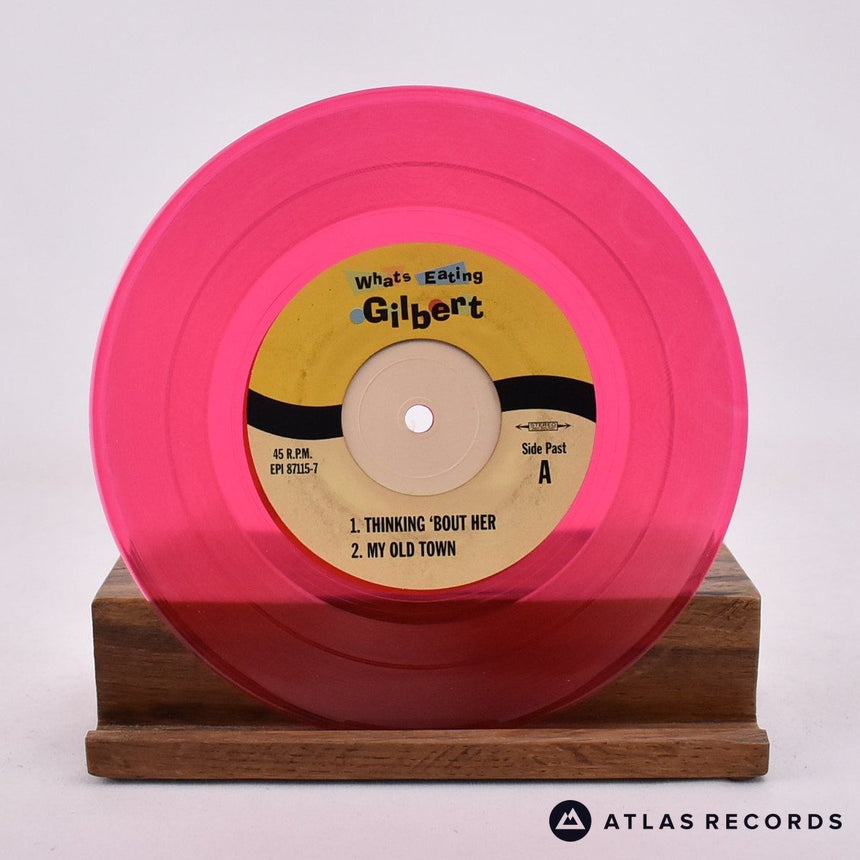 What's Eating Gilbert - Thinking 'Bout Her - Red 7" Vinyl Record - NM/NM