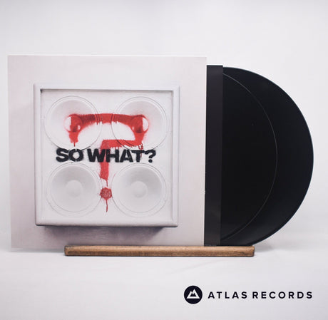 While She Sleeps So What? Double LP Vinyl Record - Front Cover & Record