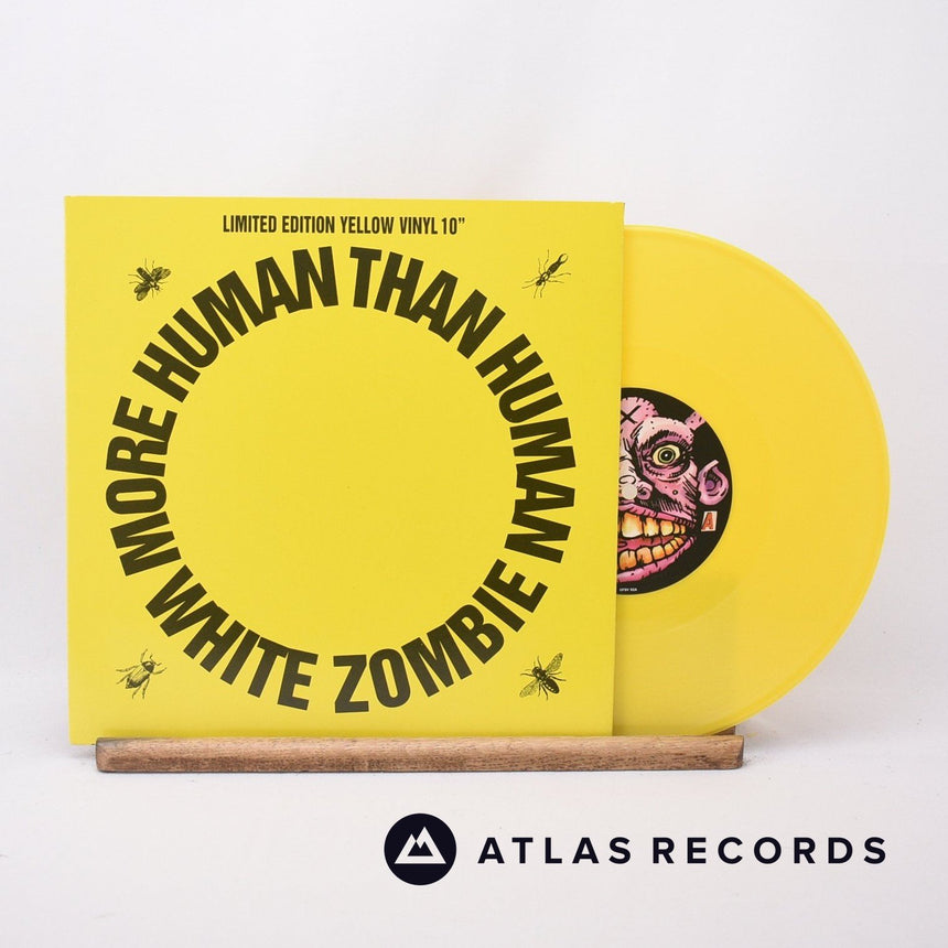 White Zombie More Human Than Human 10" Vinyl Record - Front Cover & Record