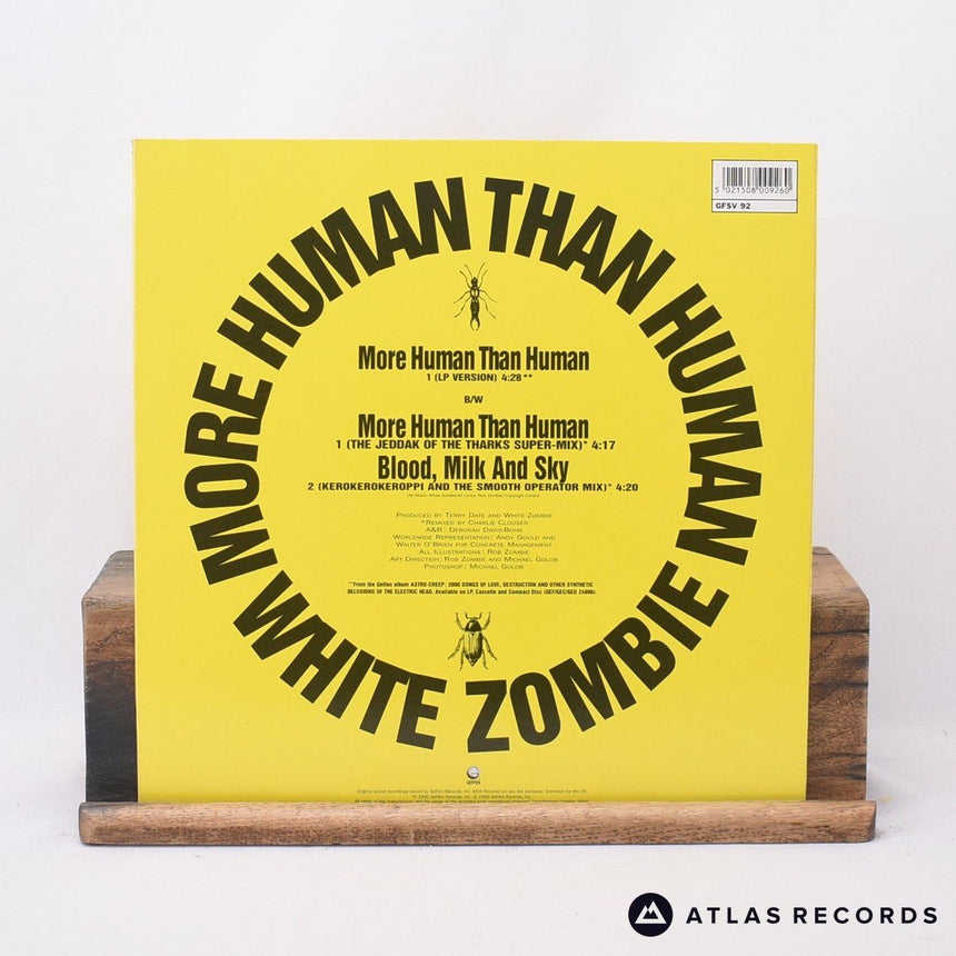 White Zombie - More Human Than Human - 10" Vinyl Record - EX/EX